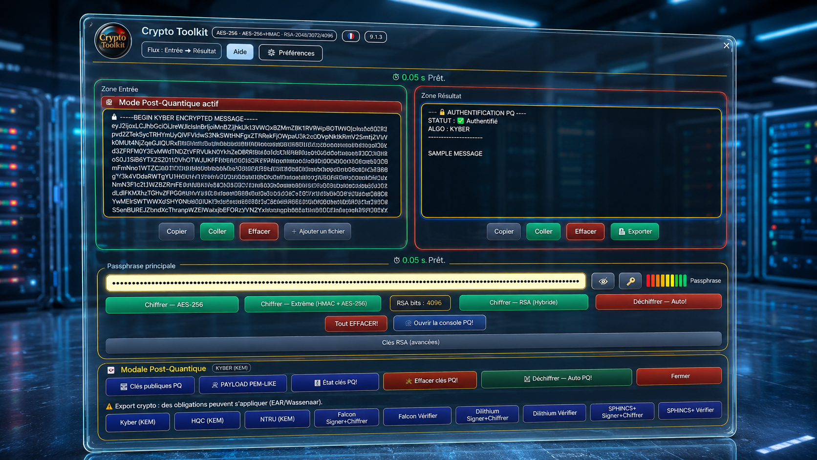 Interface CryptoToolkit™
