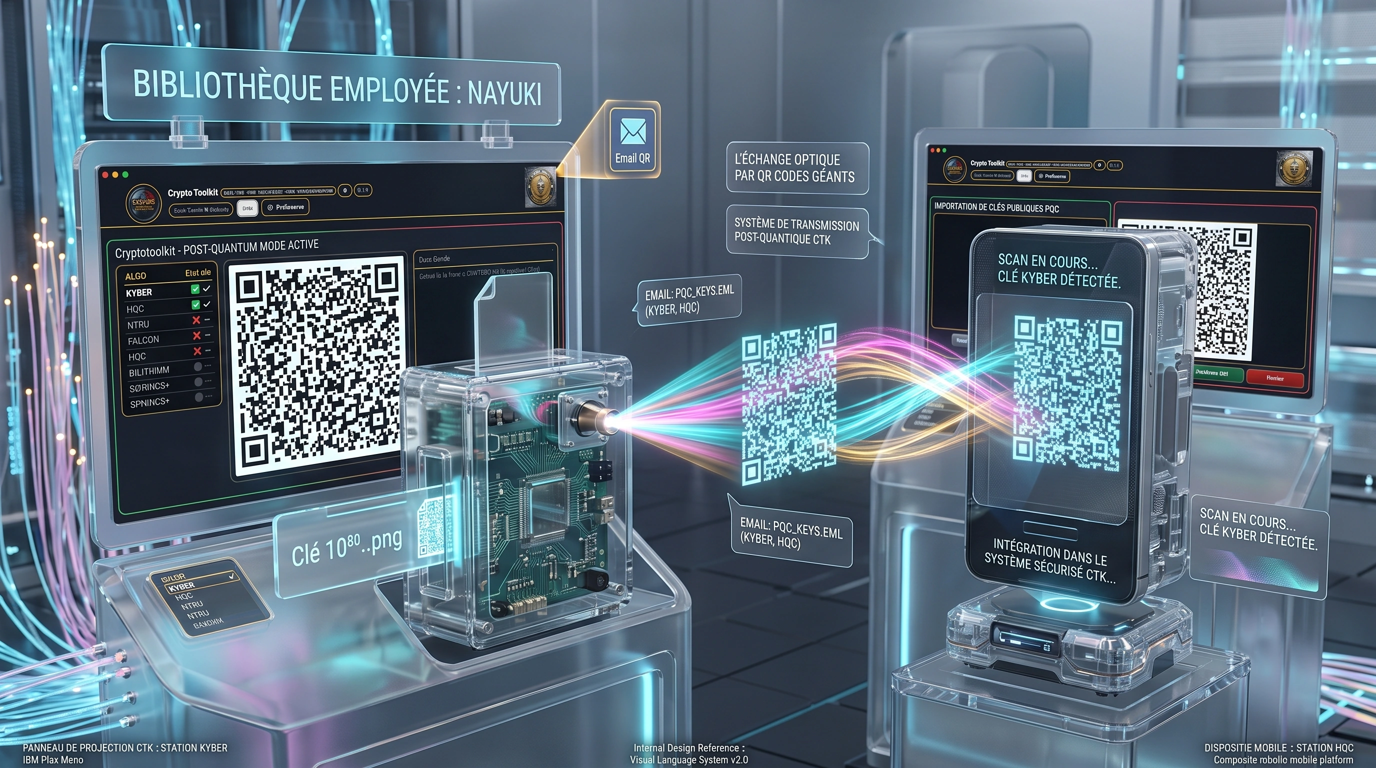 Échange Optique QR Codes